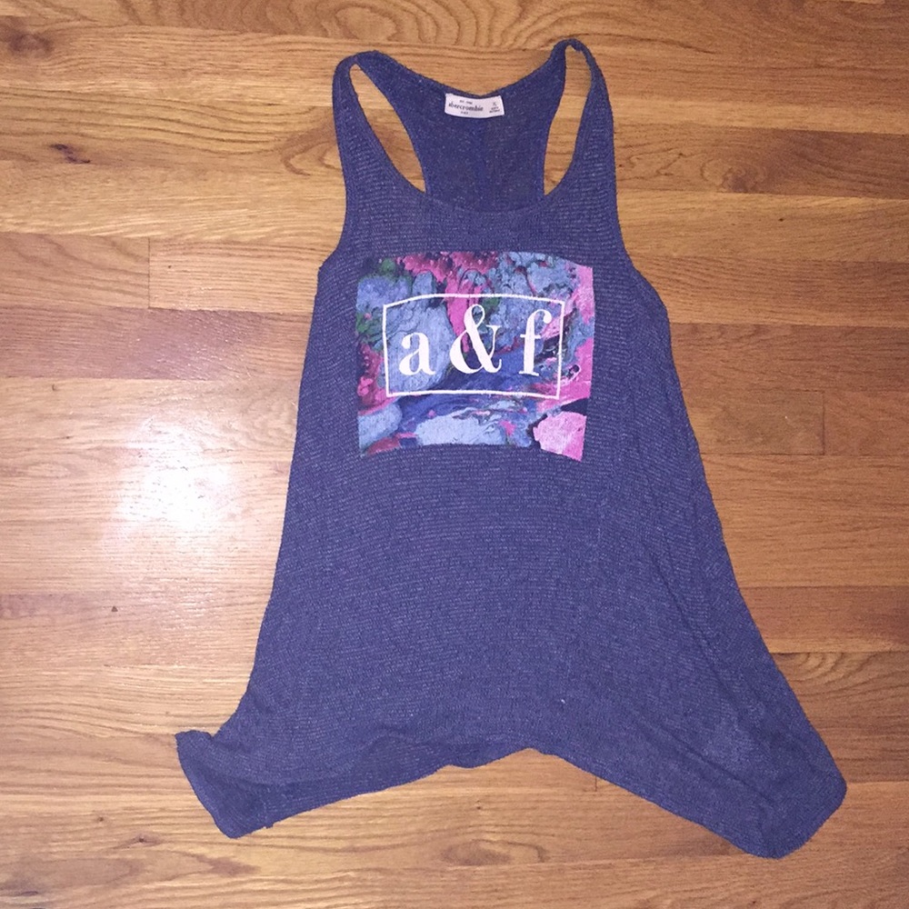 Abercrombie Kids XL Blue Knitted Tank Top